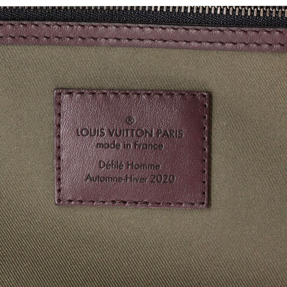 Keepall Bandouliere Virgil Abloh Limited Edition Patchwork Monogram Eclipse 50 - Picture 6 of 7